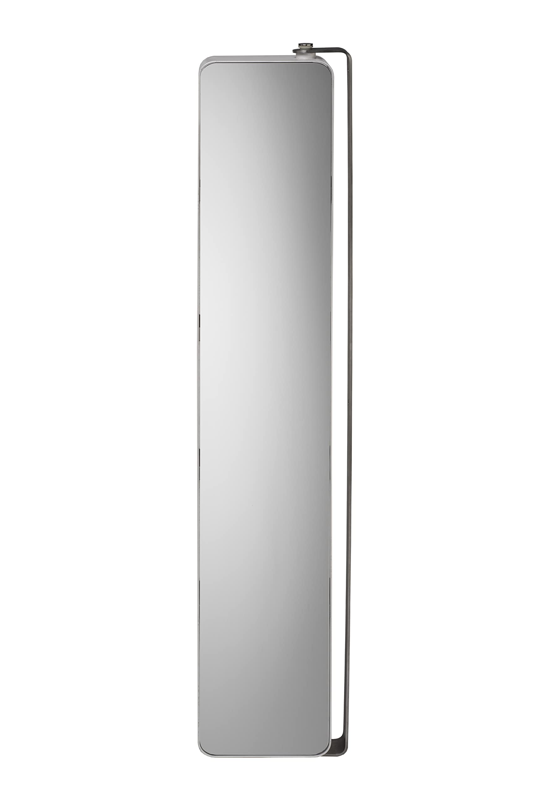 Croydex Arun Tall Pivoting Mirror Cabinet, Silver, 1200 mm