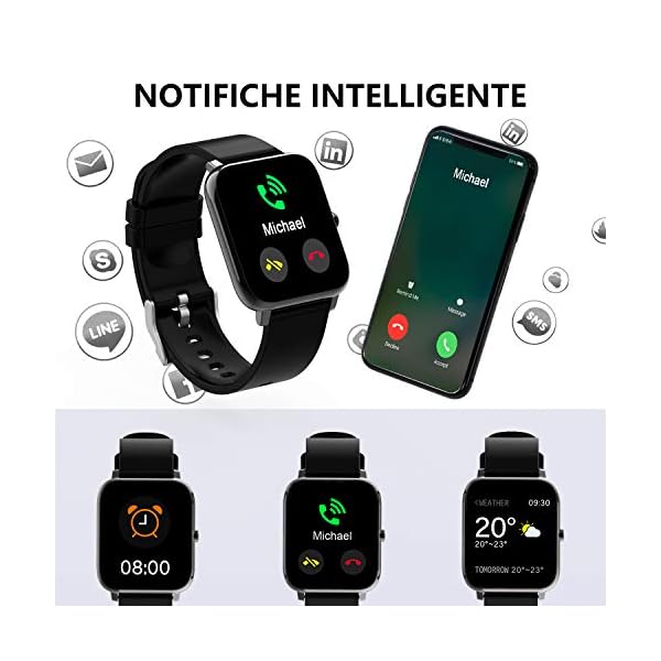 iporachx-Smart-Watch-14-Touch-Screen-Smartwatch-Fitness-Trackers-with-Heart-Rate-Monitor-Waterproof-IP67-Fitness-Watch-Pedometer-Stopwatch-Sleep-Tracker-Smart-Watch-for-Men-Women iporachx Smart Watch, 1.4" Touch Screen Smartwatch, Fitness Trackers with Heart Rate Monitor, Waterproof IP67 Fitness Watch Pedometer Stopwatch Sleep Tracker, Smart Watch for Men Women