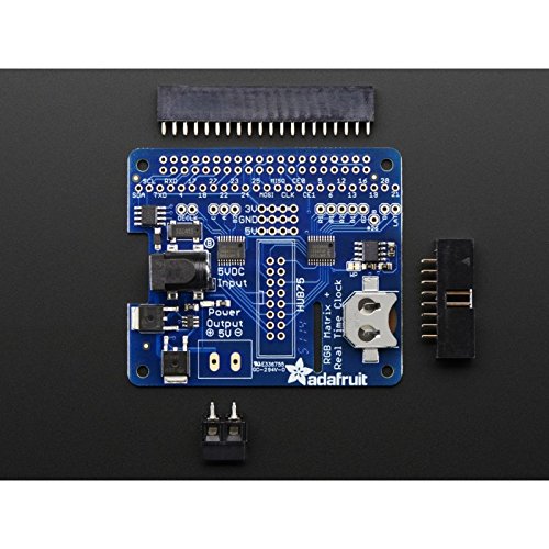 Adafruit RGB Matrix HAT + RTC for Raspberry Pi - Mini Kit - //coolthings.us