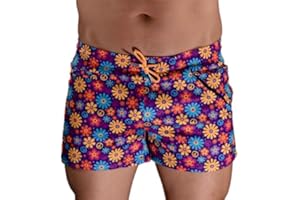 PandaTak Zaddy Mens Party Rave & Festivals Shorts, Zippered Pockets, Booty Shorts, LGBTQ, Gay 3 inch Inseam Shorts