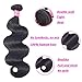 ULOVE HAIR Brazilian Virgin Hair Body Wave 3 Bundles Remy Human Hair 100% Unprocessed Hair Extensions Natural Color (14 16 18Inch)