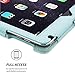 Snugg Leather Kick Stand Case for Apple iPad Air 2 - Baby Blue