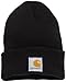 Carhartt Kids' Boys and Girls Acrylic Watch Hat, Caviar Black (Toddler), One Size