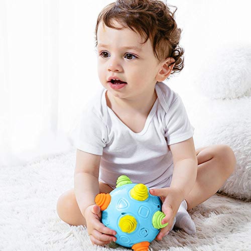 baby music shake dancing ball toy, bpa bola de desarrollo sensorial que rebota sin bpa para niños y niñas