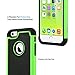 ULAK iPhone 6S Case,iPhone 6 Case, Knox Armor iPhone 6S 4.7 Case Shock Absorbing Hybrid Rugged Slim Cover Shell w/Plastic Outer & Rubber Silicone Inner Cover(Green)