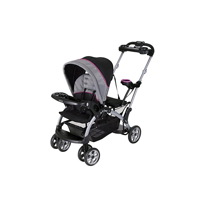 Baby Trend Sit N Stand Ultra Stroller, Millennium Raspberry