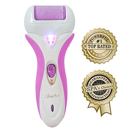 Rechargeable Pedicure Foot File Callous Remover - Electronic Foot Scrubber Removes Callus, Cracked, Dead, Hard Skin- A Must Have Foot Care Pedicure Tool (Purple) - Thumbnail 7