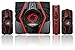 AVerMedia Ballista Trinity Gaming PC Speakers, 2.1 Sound System Speakers, 77 Watts, 3 Way Satellite Speakers (GS315)