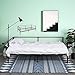 GreenForest Daybed Frame Twin, Steel Slats Platform Strong Support, Box Spring Mattress Replacement, Metal Day Bed Frame Foundation with Headboard for Living Guest Room, Black