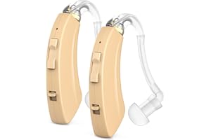 EYOUBE True Hearing Aids (Not Amplifier),Digital Rechargeable Hearing Aids for Seniors With Noise Cancellation Hearing Aid,OTC (Skin)