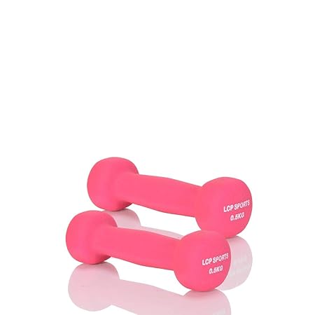 LCP Handels GmbH Kurz-Hantel 2er Set Neopren Gewichte für Aerobic Gymnastik und Fitness