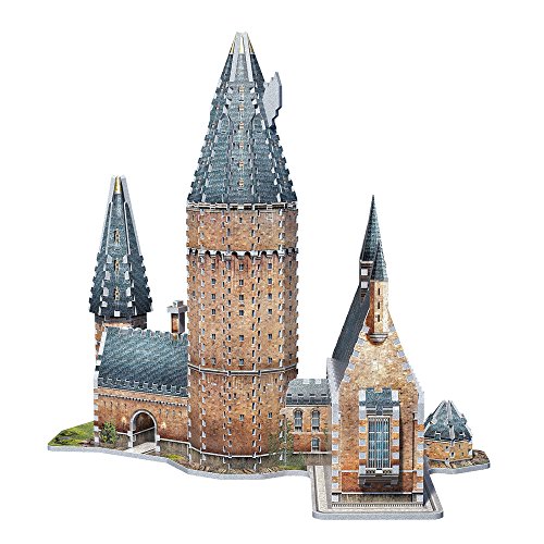 WREBBIT 3D Hogwarts Great Hall 3D Puzzle (850 Piece)