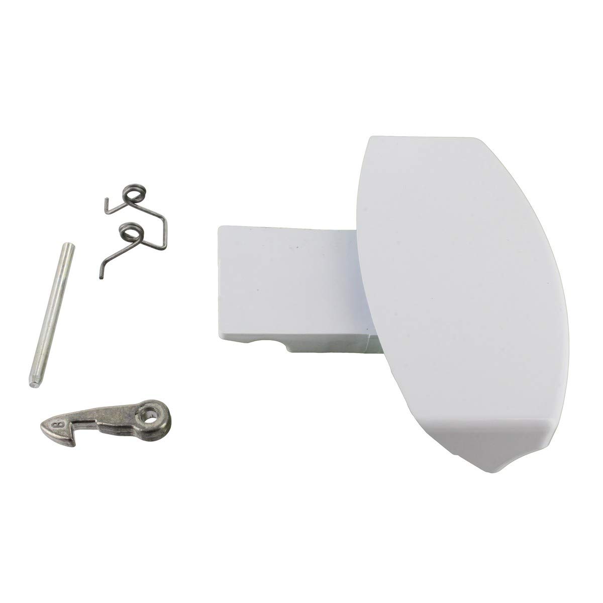 Hotpoint C00259035 Door Handle Kit Fits BHWD/BHWM/Indesit IWD/IWM/Scholtes SL70PWMAIUK/ SL75PWDAIUK, White