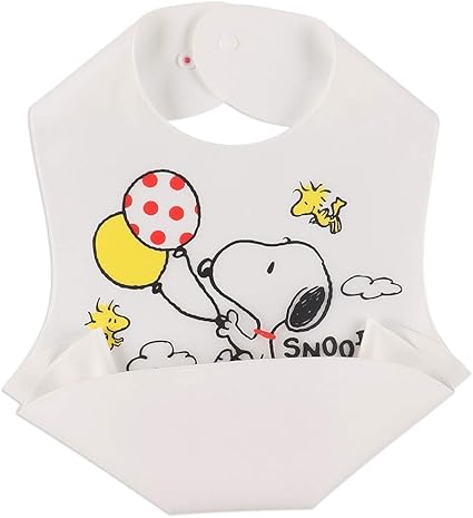 Amazon Co Jp 西松屋 食事用立体ポケットエプロン スヌーピー ベビー マタニティ