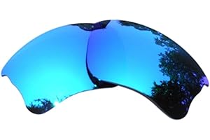 GALAXYLENSE Galaxy Replacement Lenses For Oakley Flak Jacket XLJ Sunglasses Ice Blue Polarized