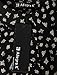 Allegra K Women's Valentine's Day Floral Printed Half Placket Knee Length Sleeveless Spring Belted Dress Large Black-Daisy