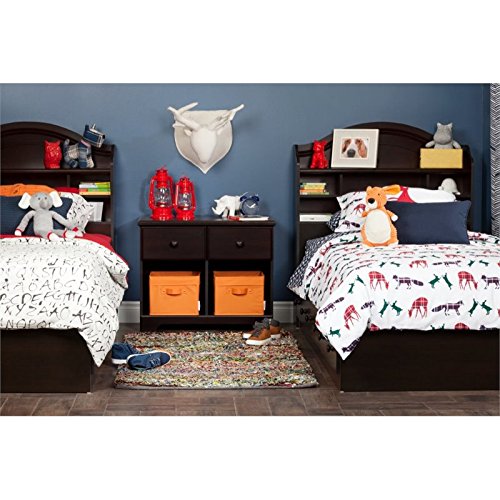 South Shore Summer Breeze Collection Twin Bed With Storage