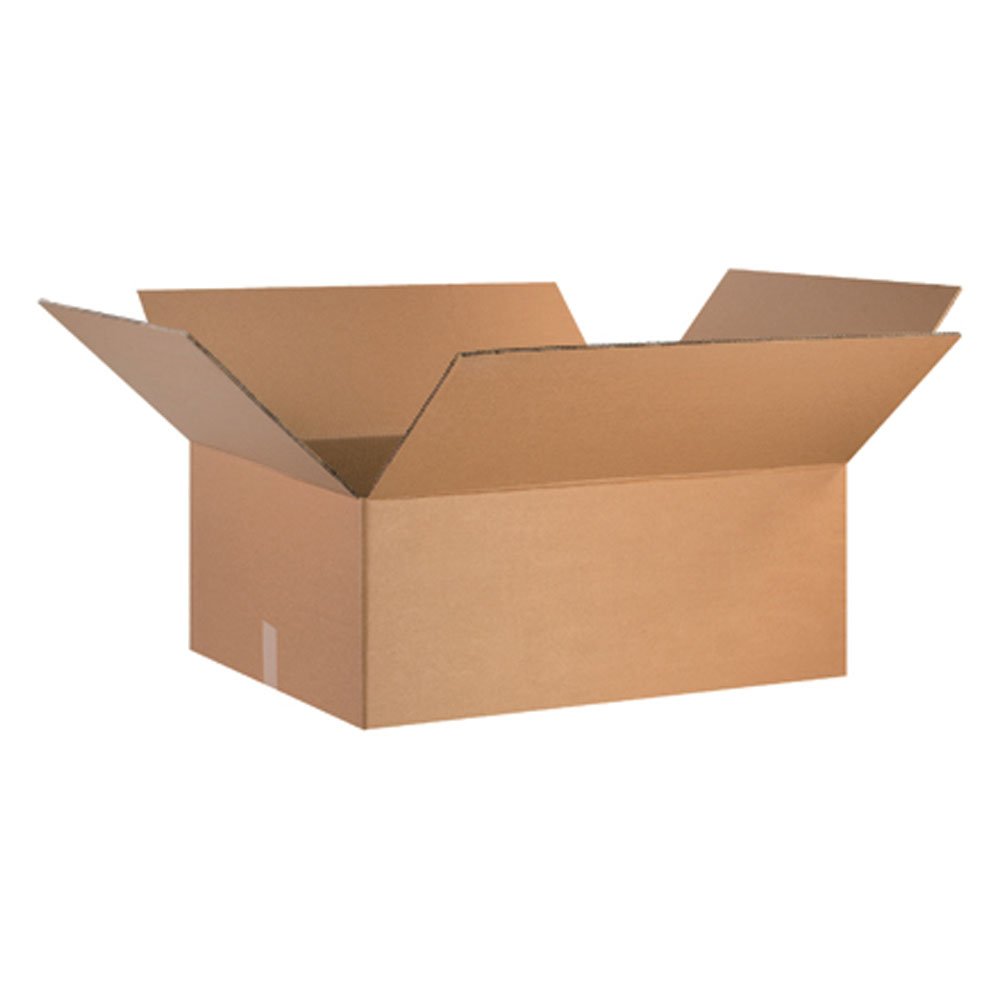 Aviditi HD302412DW Double Wall Corrugated Box, 30" Length x 24" Width x 12" Height, Kraft (Bundle of 10)