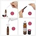 Glass Roller Bottles - 10ml, 12 Pack, Amber by Mavogel, Stainless Steel Roller Balls, Essential Oil Opener, Bottle Brush, Droppers, Funnel, and Labels Included