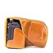 MegaGear Ever Ready Protective Leather Camera Case, Bag for Canon PowerShot G3 X, G3X Digital Camera (Light Brown)
