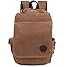 Zebella Vintage Canvas Backpack for Laptop School Rucksack Weekender Daypack Bag Travel Haversacks