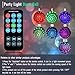 Sound Activated Party Light, Spriak Disco Light Disco Ball - Remote Control, 7 Modes - Best Dj Dance Lamp Strobe Lights for Birthday Xmas Festival Parties, Stage Bar Club Room House Karaoke Wedding