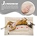 INVENHO Dog Bed Mat Comfortable Soft Crate Pad Anti-Slip Machine Washable Pad Dog Crate Pad Pet Bed for Dogs & Cats Beige 29 x 21\