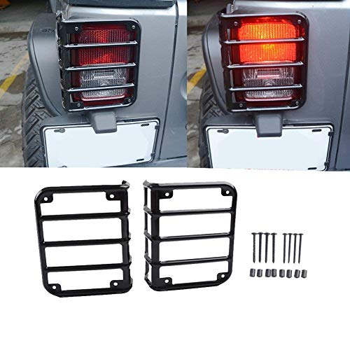 image for MAIKER OFF ROAD MAIKER Jeep Wrangler Rear Tail Light Guards Cover for 