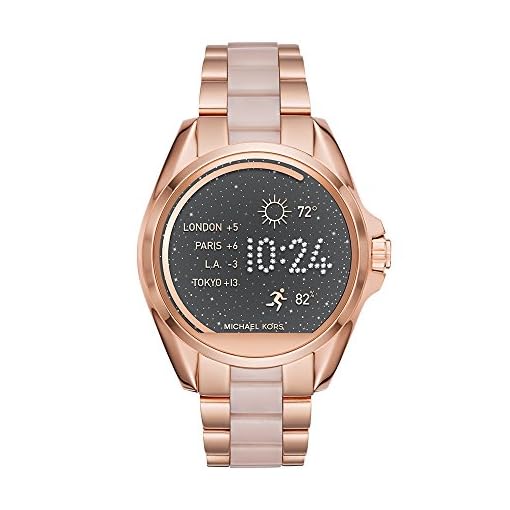 michael kors access bradshaw rose gold
