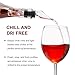 Wine Chiller: Erayco 3-in-1 Stainless Steel Wine Bottle Cooler Stick with Aerator and Pourer