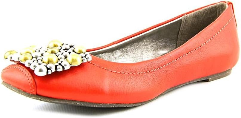 calvin klein red flats