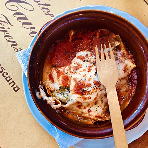 image for Disposable Wooden Forks Heavy Weight - KITMA 6.5