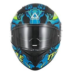 TRIANGLE Dual Visor Full Face Motorcycle Bike