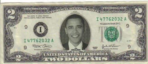 Barack Obama $2 Mint! Rare! $1