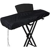Ruibo 88 Key Keyboard Cover/Electronic Piano Keyboard Dust Cover with Drawstring made of 420D Oxford / 88 Key Music Keyboard 