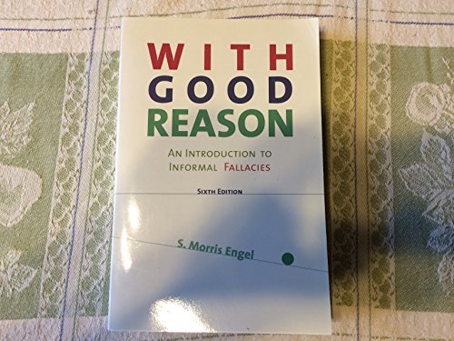 With Good Reason: An Introduction to Informal F... B01FKTB0MM Book Cover