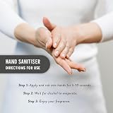 Palm Safe Coconut Hand Sanitiser 60ml Clip Travel Size Isopropyl Aloe view 7