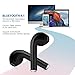 Bluetooth Headphones,bonsalay Wireless Headphones Stereo in-Ear Earpieces with 2 Wireless Built-in Mic Earphone and Charging Case for Most Smartphones-Black15