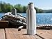 Stainless Steel Bottle Insulator Coolers - 2 Pack - Keep Beer or Beverage Ice Cold Longer - Fits most 12 oz bottles - Holder uses Liquid Tight Seal with Opener