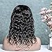 13x6 Lace Front Wigs Human Hair Wigs 9A Wet and Wavy Baby Hair Pre Plucked Glueless Lace Wigs Short Bob Wigs For Black Women (8 inch with 150% density)