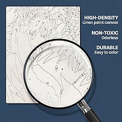 Pretty Jolly DIY Horse Paint by Numbers for Adults