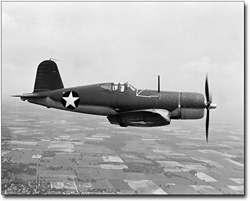 Photographs - Vought F4U Corsair WWII Aircraft 8x10 Silver Halide Photo Print