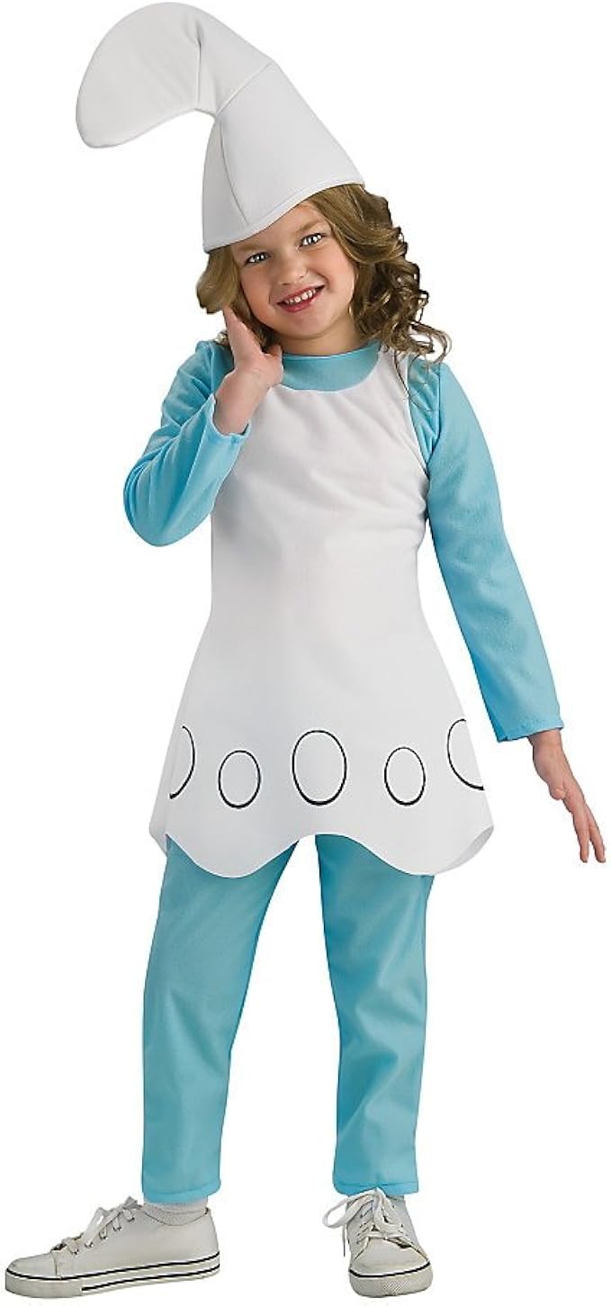 Smurfette The Smurfs Childrens Fancy Dress Costume Large 147cm