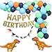 Dinosaur Party Supplies, Happy Birthday Balloons, Dinosaur Balloons, Dinosaur Birthday Party Supplies, Dinosaur Decorations, Balloon Arch, Dinosaur Birthday, Dinosaur Party Decorations, Dinosaur Party