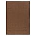 Indoor/Outdoor Solid Design Non Shedding 5x7 Modern Area Rug for Living Room, Patio, Dining Room, Office, Rec Room, 5'3