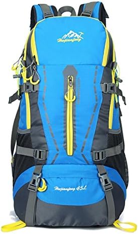 Stimmt Lightweight Hiking Backpack, 45L Internal Frame Backpack Daypack for Women Men Load Reduction Mountaineering Bag