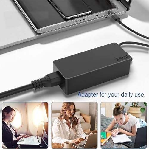 MAXPOR 65W USB C Charger Compatible with Lenovo Thinkpad T14 T15 T16 T480 T490 T580 E14 E15 E16 P14s P16s L13 X13 Thinkpad X1 Thinkbook 14 16 Yoga C940 C930 720 Type C Fast AC Adapte Power Cord Supply