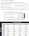 Benchmark Straps 18, 20, 22 & 24mm Navy Silicone Rubber Dive Watch Band + Spring Bar Tool (White Stitching)
