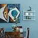 WELLAND 3-Tier Display Wall Shelf Storage Rack Wall Rack, White