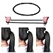 69 Pcs Multicolored Hair Ties Bulk 3mm Elastic Bands No Metal Elastics Soft Ponytail Ties Holders for Hair Women Men